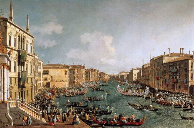 Venice: A Regatta on the Grand Canal