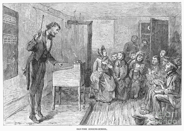 The First American Singing School Opens