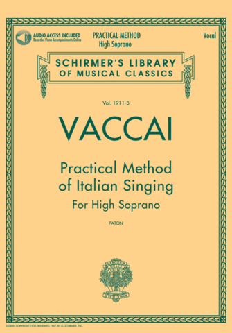 Metodo Pratico de Canto (Practical Vocal Method) is published