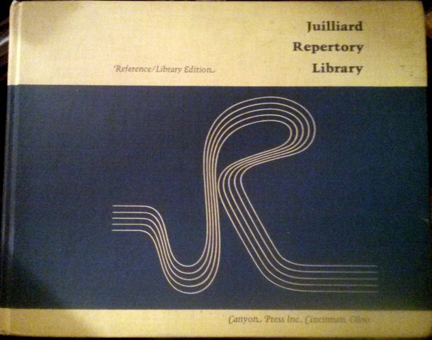 The Julliard Repertoire Project Begins