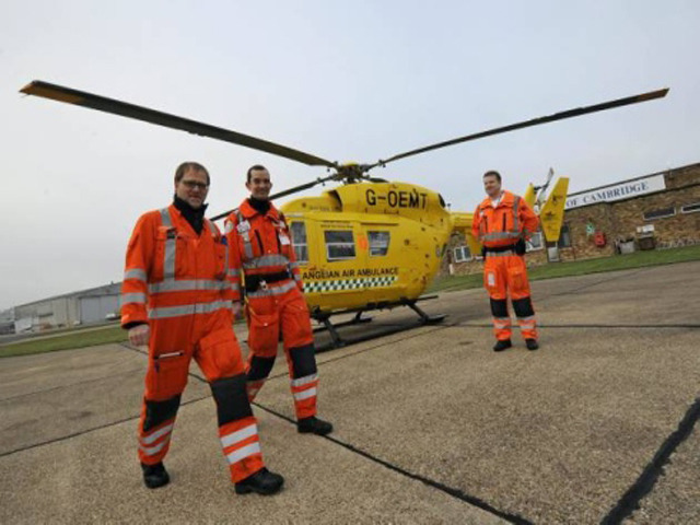 Doctors on board East Anglian Air Ambulance