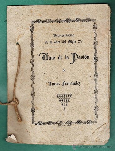 “Auto de la pasión”