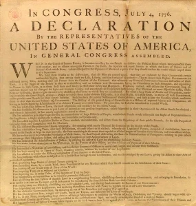 Declaration of Independence is Adopted