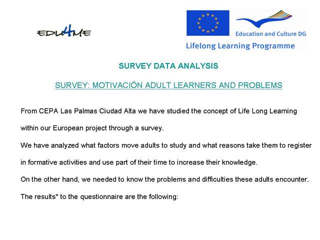 VIDEO MOTIVATION IN ADULT EDUCATION