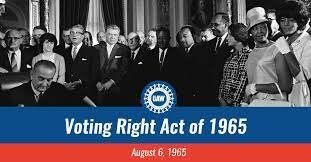 The Voting Rights Act of 1965