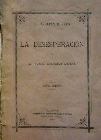 “La desesperación”