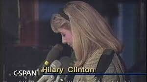 On the campaign trail, Hillary Clinton makes a controversial comment