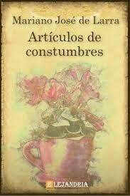 “Artículos de costumbres”
