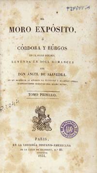 POESÍA. EL MORO EXPÓSITO