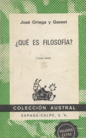 “¿Qué es la filosofía?”