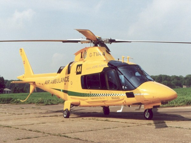 AA sponsorship for a new air ambulance