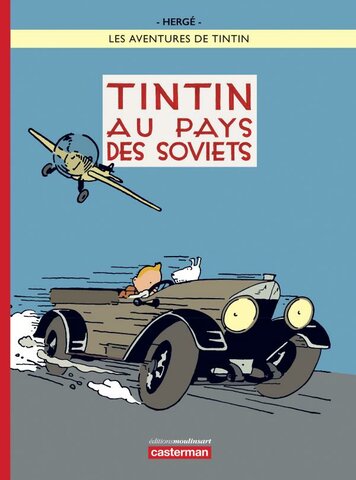 Aparece el primer Tintín (en el país de los soviets).