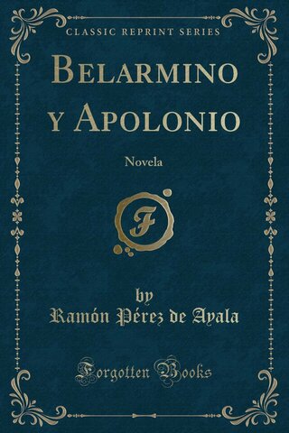 NARRACIÓN. BELARMINO Y APOLONIO