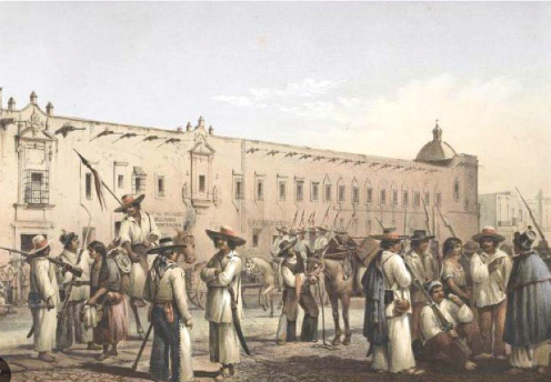 triunfa la rebelion de Ayutla y asiende al poder el grupo liberal