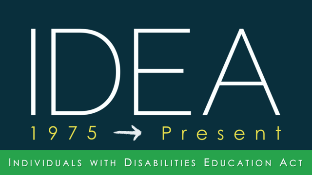 Individuals with Disabilities Education Act (IDEA)