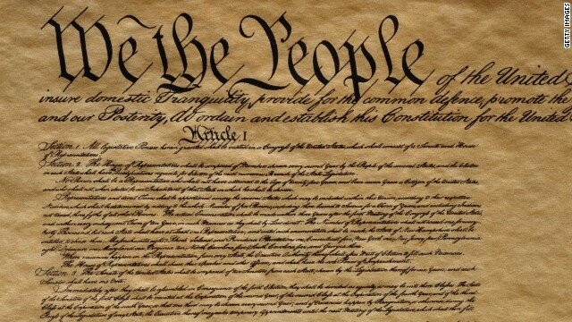 US Constitution adopted