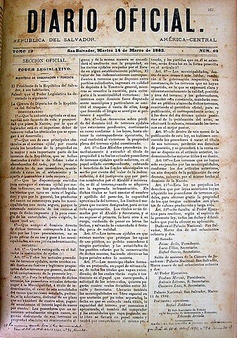 Queda extinguida en El Salvador la institución de ejidos