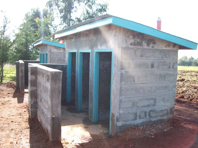 Equator Latrines completed