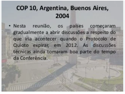 COP10 – Buenos Aires, Argentina (2004)