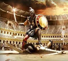 Roman politicians started holding Gladiator Tournaments leading to False Leaders coming to power