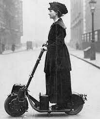 Primer fervepatín (patinete eléctrico)