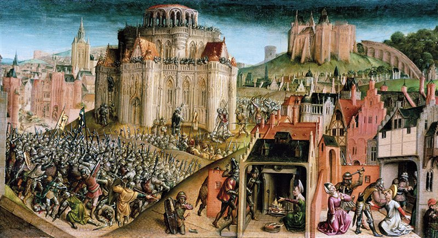 Los cruzados toman Jerusalén