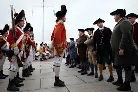1,000's of Redcoats in Boston