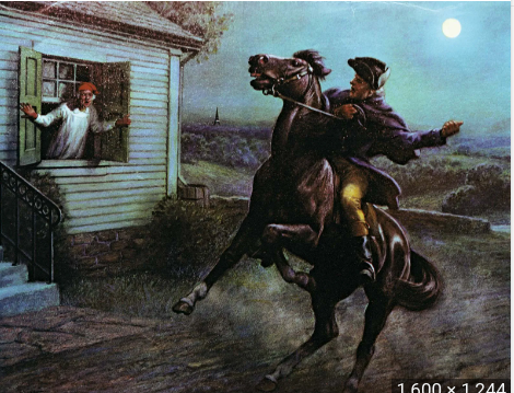 Midnight ride of Paul Revere