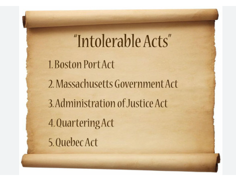 Intolerable acts
