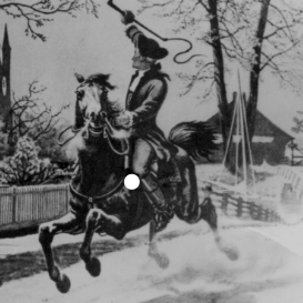 midnight ride of Paul revere