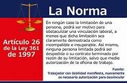LEY 361 DE 1997