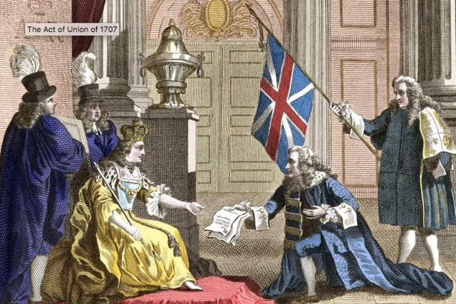 Act of Union between England & Scotland