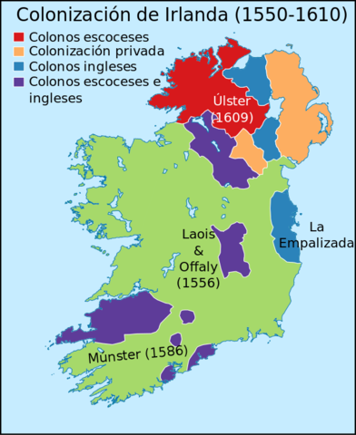 Irlanda incorporada como un nuevo reino a Gran Bretaña