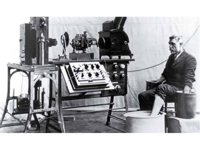 primer electrocardiograma humano