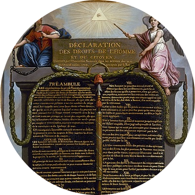 Surgimiento en Francia de "Los Derechos del Hombre"