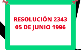 Resolución 2343  05 junio 1996