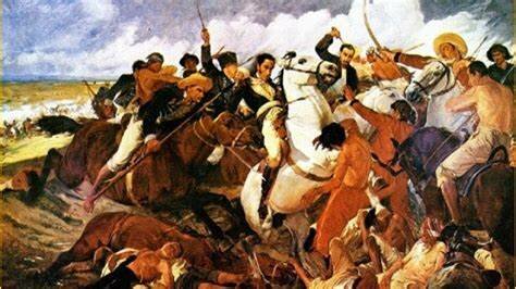 Carabobo's battle. Mexican independence