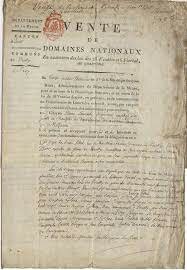 Venta dels bens de l‘esglèsia