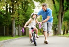 He aprés a anar en bici
