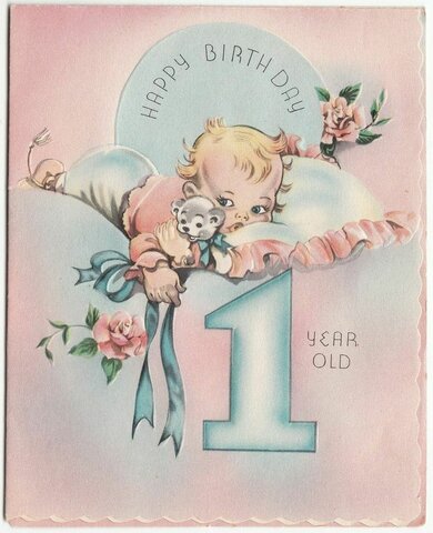 El meu primer aniversari.