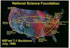 NSFNET ; Aparición en los distintos continentes