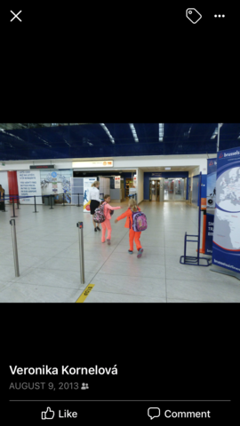 i went to czech with my friends to visit family.