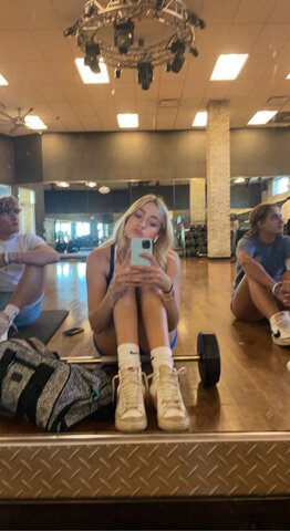 confidince- started to go to the gym which made me confident