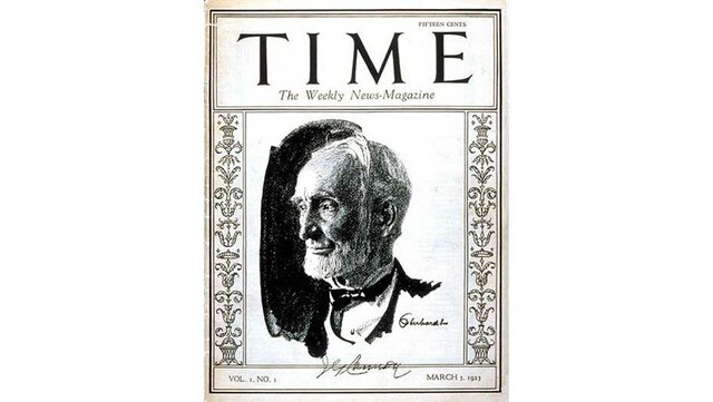 Выход 1-ого номера журнала «Time»