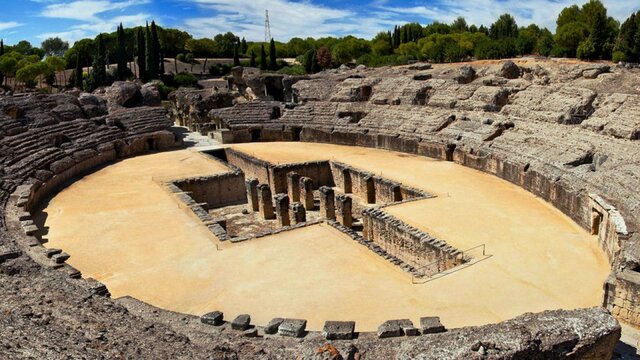 ROMA. Anfiteatro de Itálica