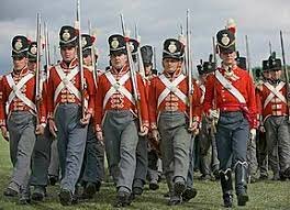 1000's of redcoats
