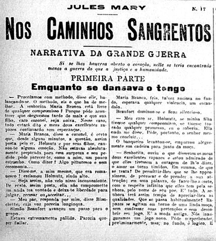 Folhetins(primeira fase):