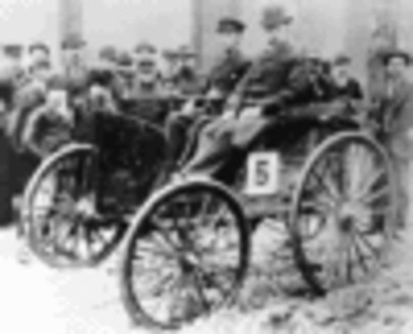 first gas powered car