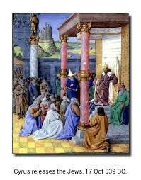 cyrus permite que los judios regresen