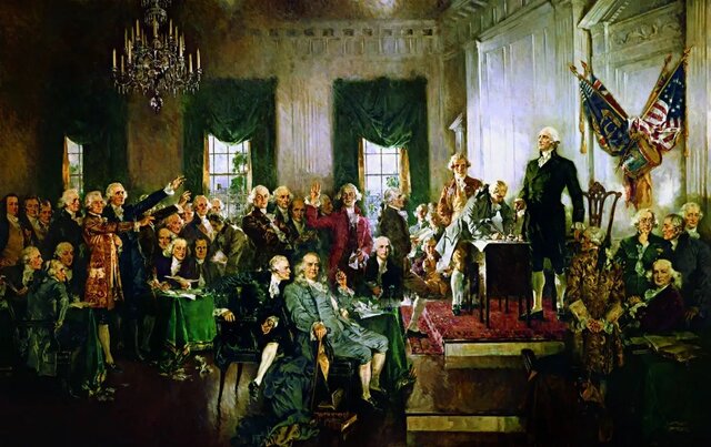 U.S. Constitution adopted